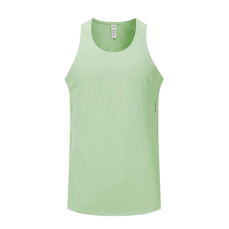 Summer Outdoor Fitness Vest Casual Stretchy Respirant et séchage rapide