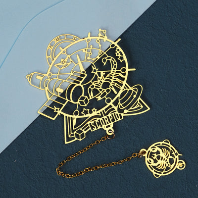 Douze Constellations Série Metal Signet Laiton cassé