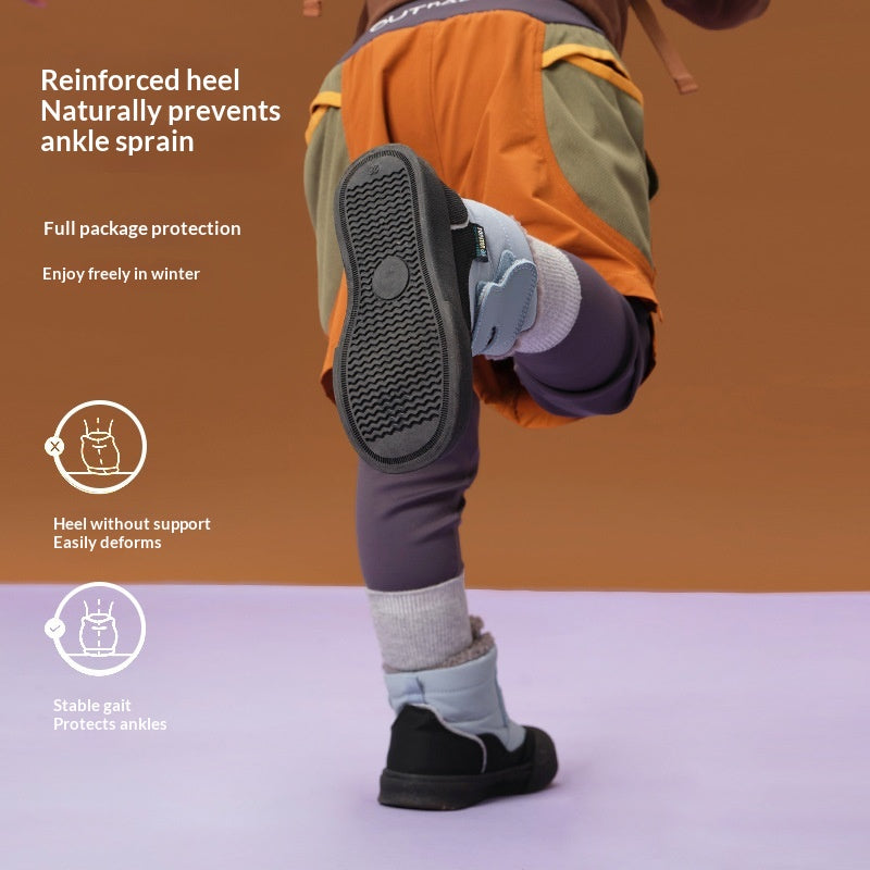 Bottes de neige pour enfants à sol doux