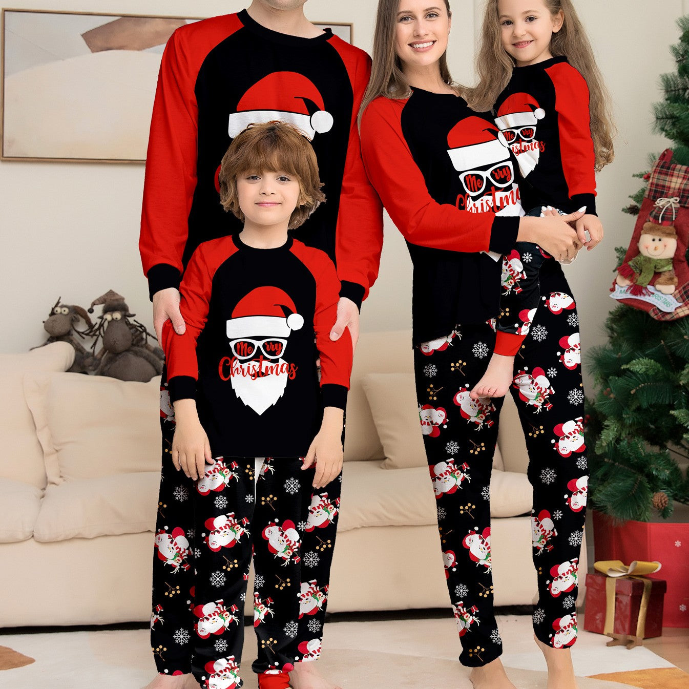 Pyjama deux pièces pour la maison du Père Noël