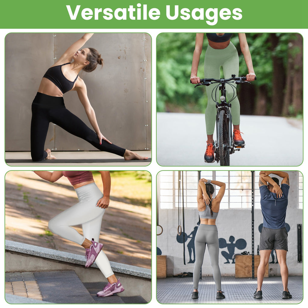 4 Tailles-5 Couleurs Option -- 1Pc Femmes haute taille Leggings d'entraînement Tummy Control Compressi