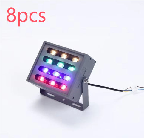 LED Rainbow Lampe Outdoor Waterproof Projection couleur