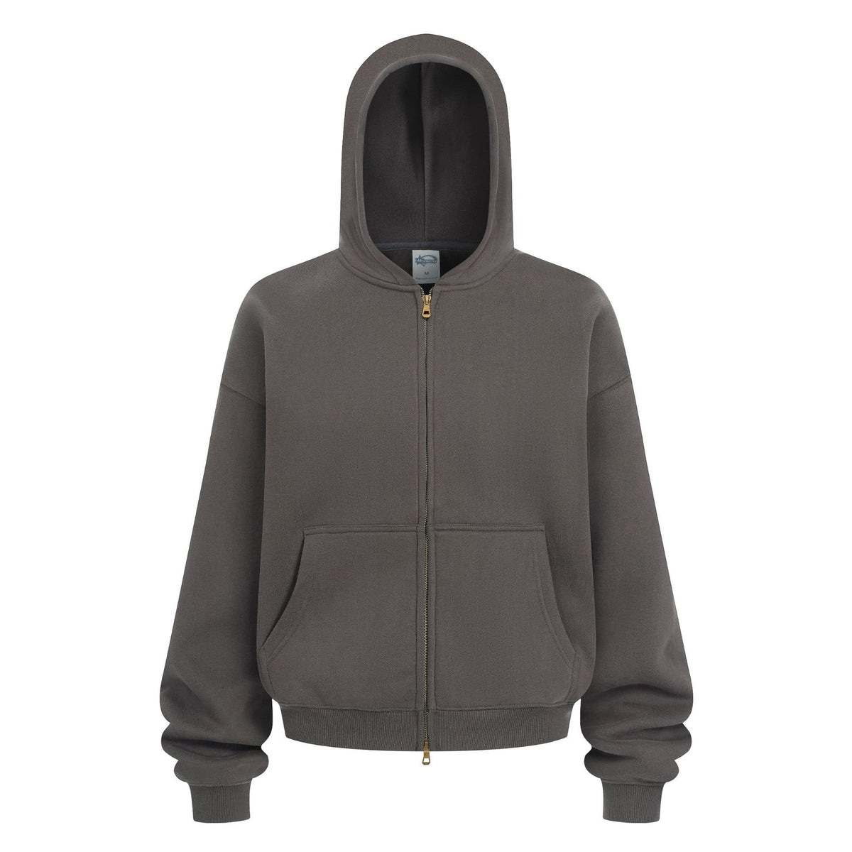 Short and relaxed unisex cardigan jacket