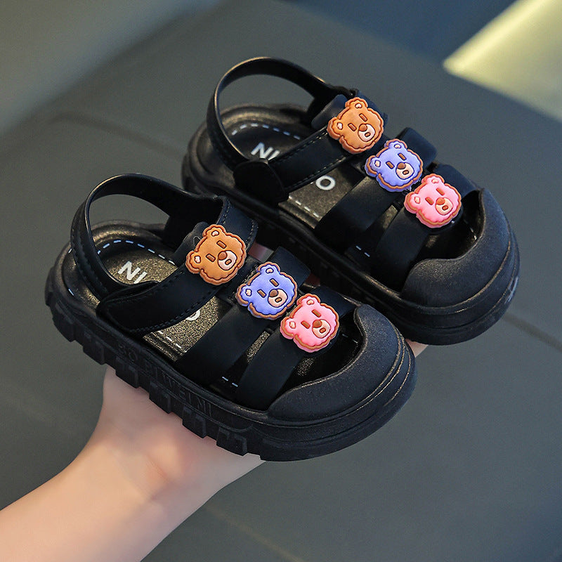 Boy Soft Bottom Non-slip Boy Baby Shoes Chaussures pour enfants