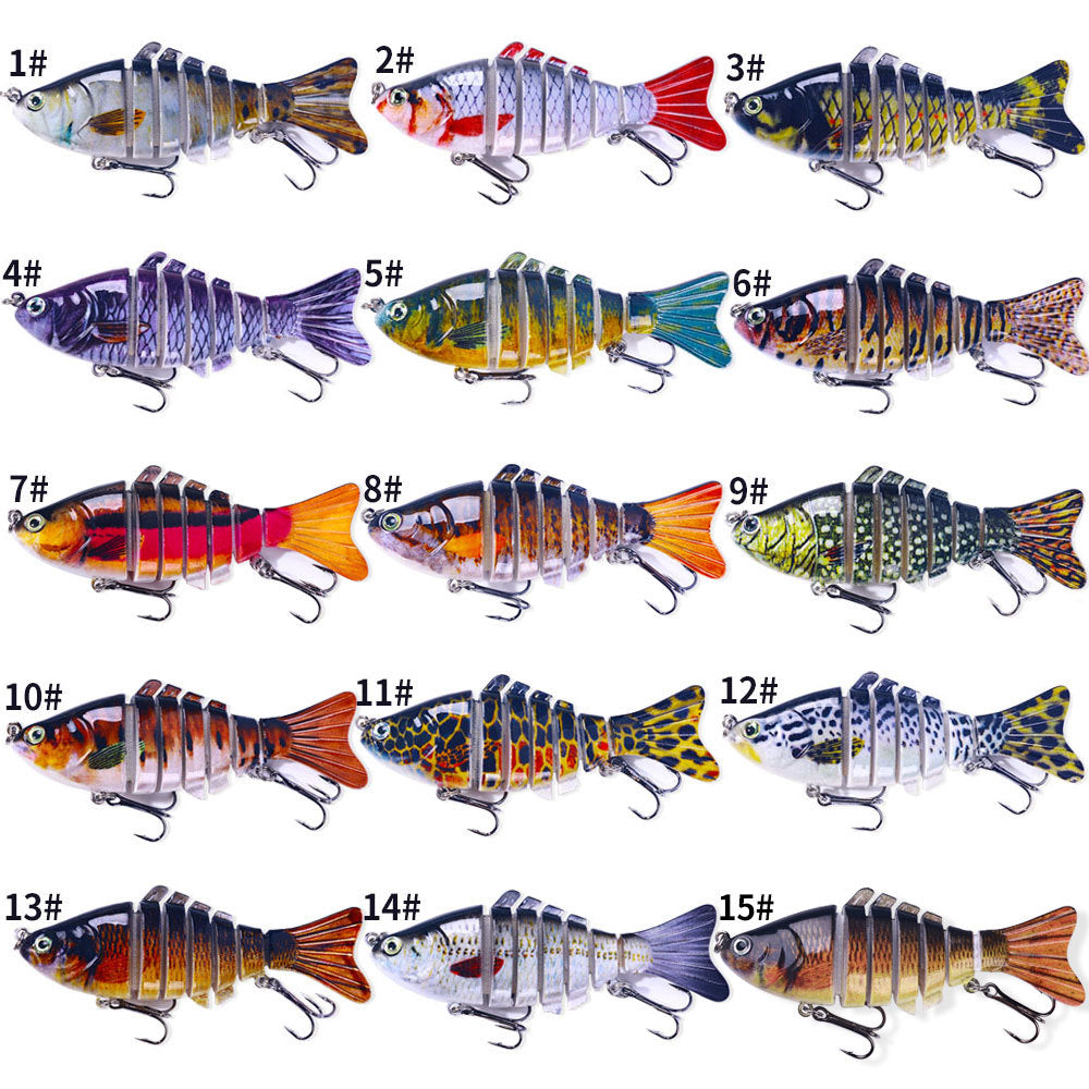 Lure 10CM Lure de poisson Lure d'ail dur