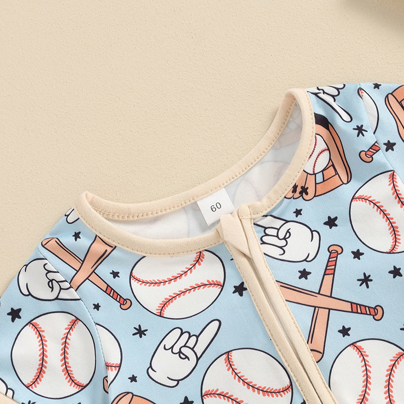 Vêtements pour nouveau-nés à manches courtes pour bébé