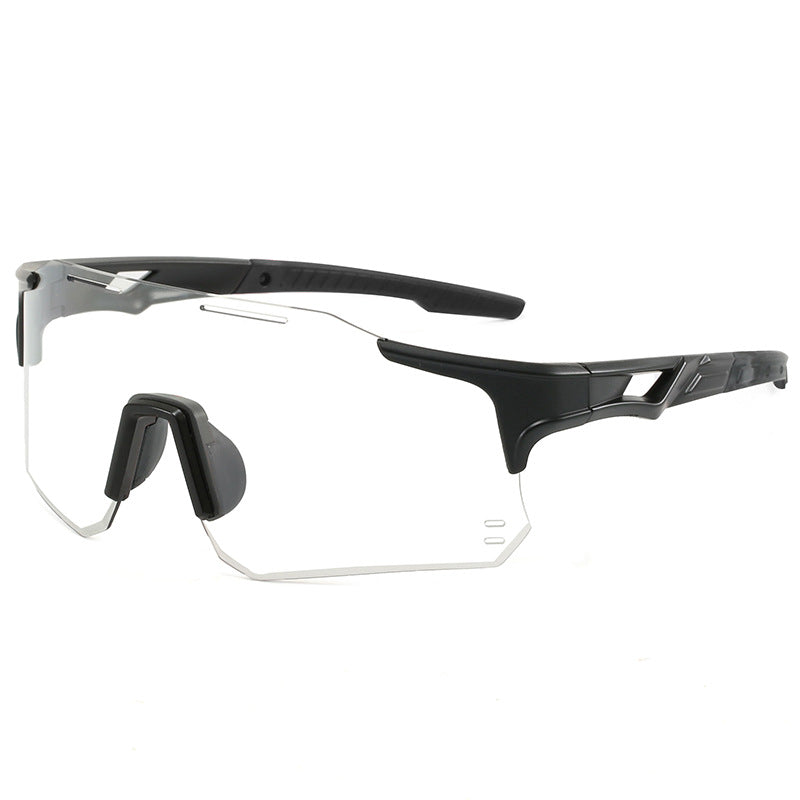 Verres à vélo coupe-vent à double usage pour jour et nuit Photochro de style européen et américain