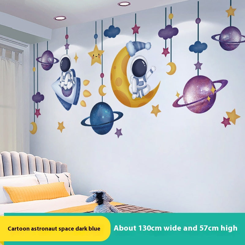 Stickers Décorations Murales Astronautes Spaceman