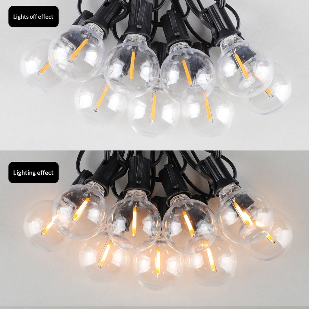Waterproof Solar Copper Wire Outdoor String Lights