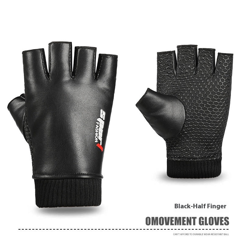 Gants en cuir imperméables et antidérapants pour hommes