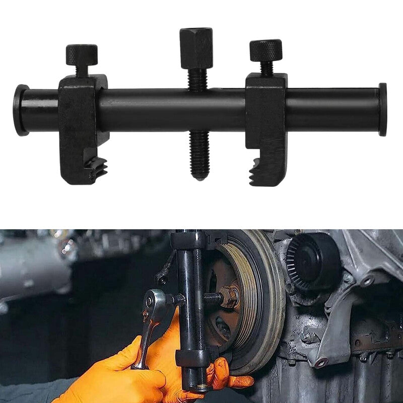 Pull universel pour conduit côtelé Poulies Enleveur d'arbre à cran Outils de moteur de garage