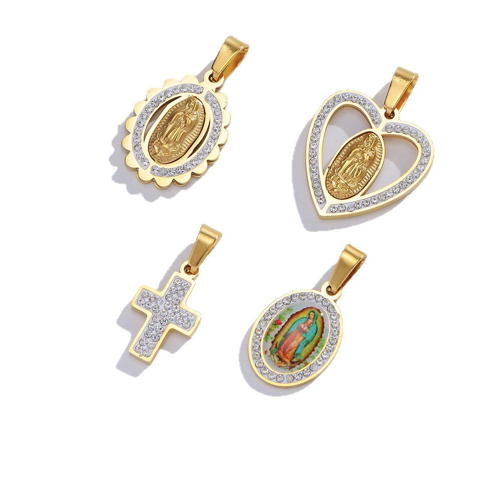Mini pendentif en forme de caractère Bricolage Charm Accessoire