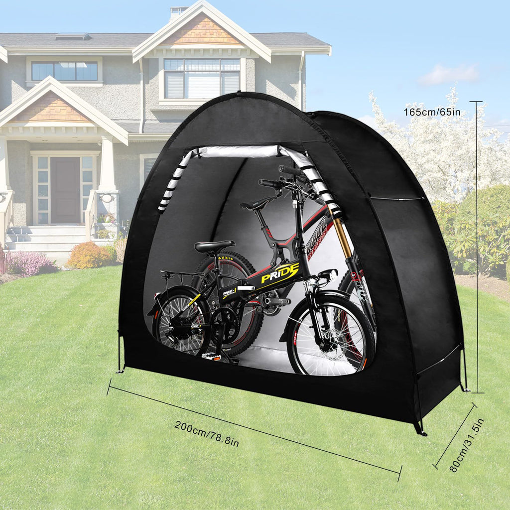 Rangement extérieur et station de stationnement Tente pour VTT Grande capacité