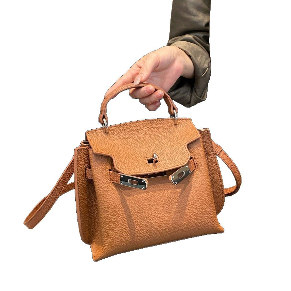 OEM-ODM Customisable TOGO Top-couche Cowhide Kelly Sac