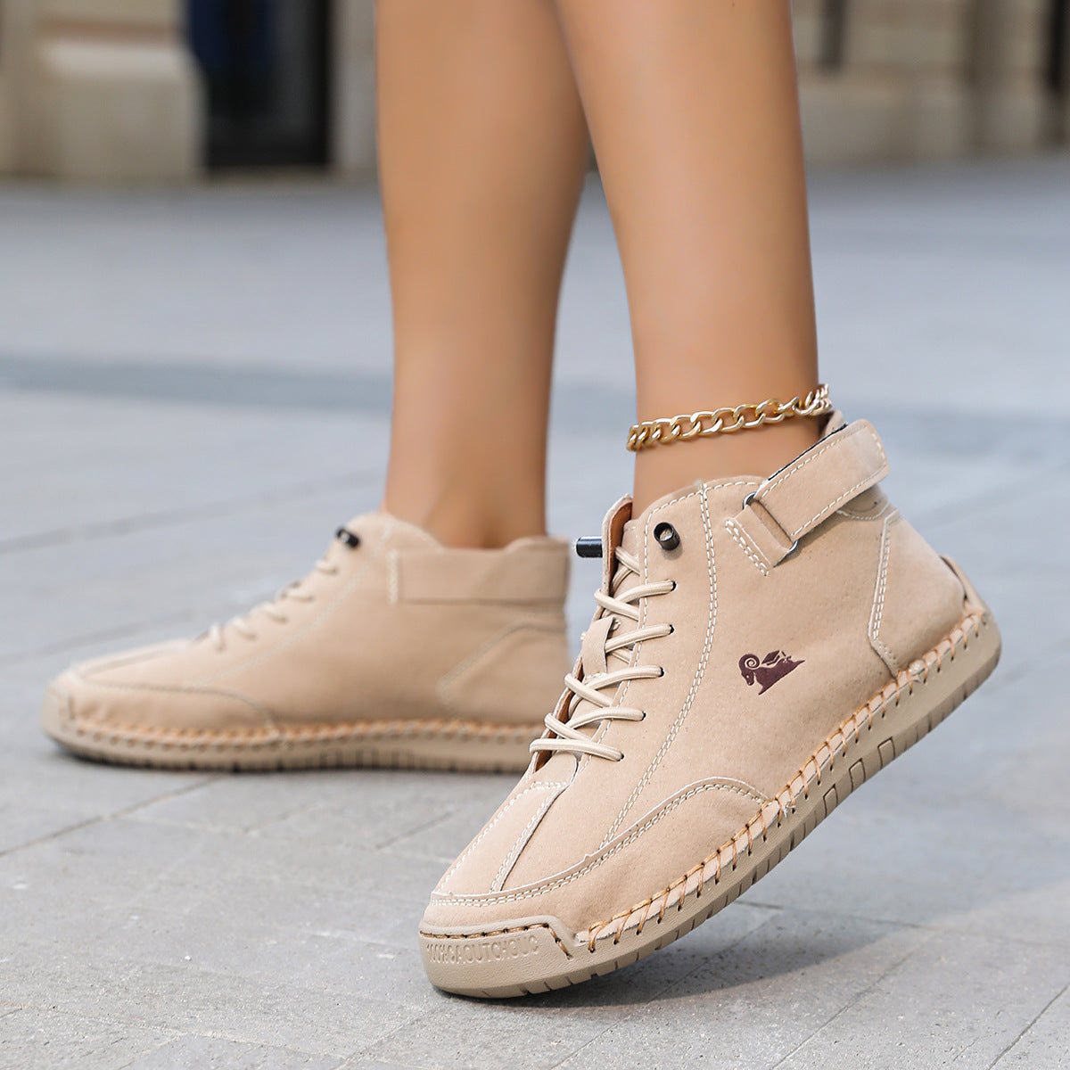 Couples Chaussures Robe Plat et Martin Bottes