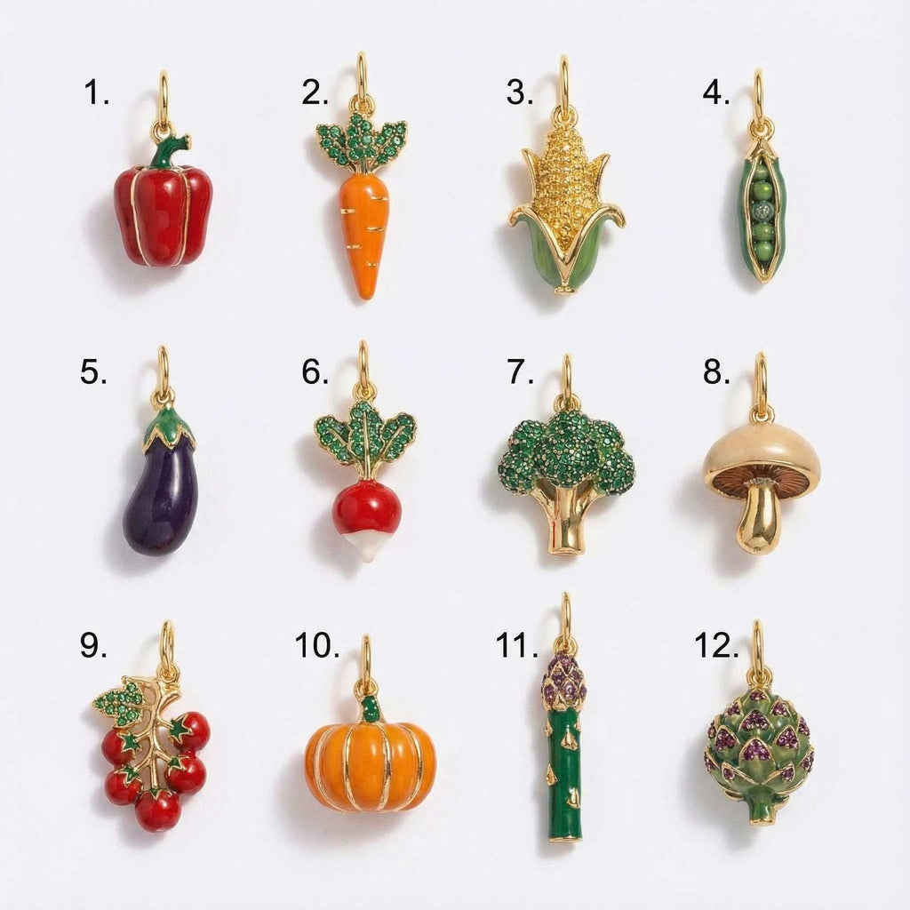 Pendentif à thème végétal DIY Huile de goutte peinte en couleur