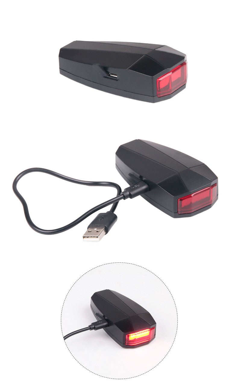 Mountain Bike Intelligent Alarme Horn Light