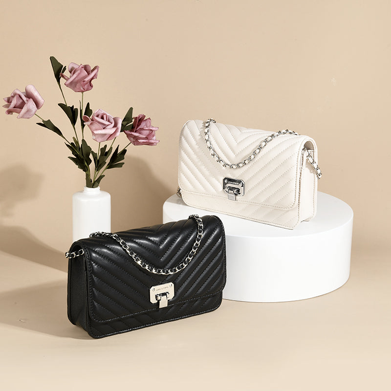 Sac à main pour femme Louis Schwab Sac à bandoulière simple Accessoire pour corps croisés élégant et soph