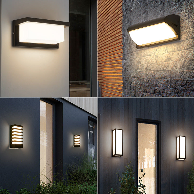 Simple extérieur étanche mur Balcon Stairs lampe de jardin
