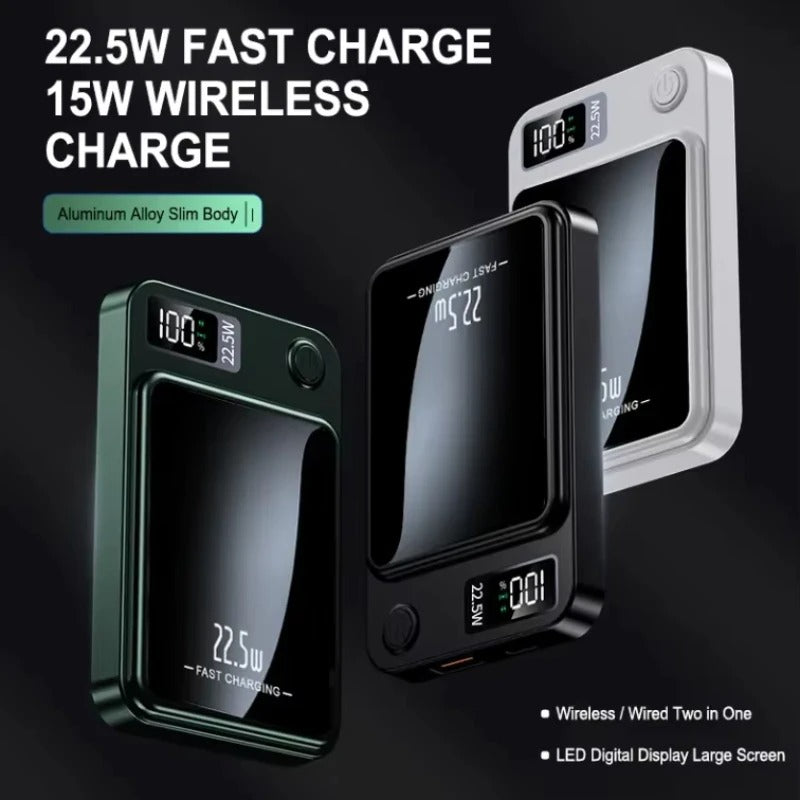 10 000 Mah Magnetische Kabellose Powerbank