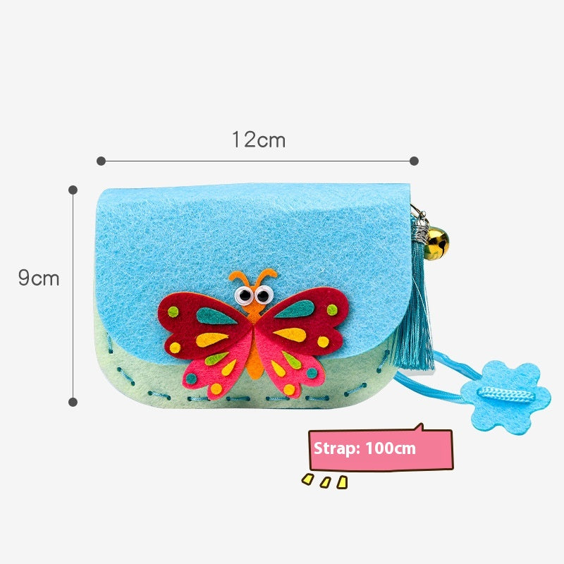 Caricature Non-tissé Sac Pâte de maternelle Package de matériel Jouets éducatifs
