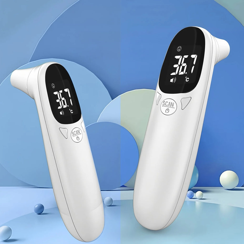 Thermomètre du corps médical Compteur de température multifonctions Accueil Sans contact pour la fièvre infantile