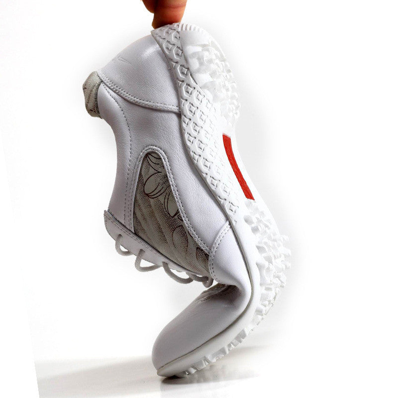 Sneakers antidérapants respirants en cuir casual léger pour femmes