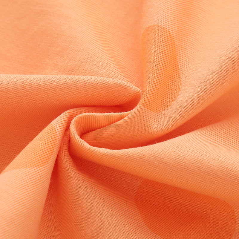 Short-sleeved round-neck children's dress