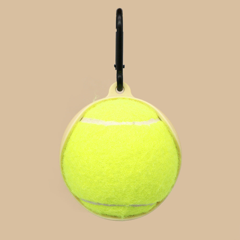 Bracelet de tennis Portable mains-libres chien fournitures de marche d'entraînement boule gaine