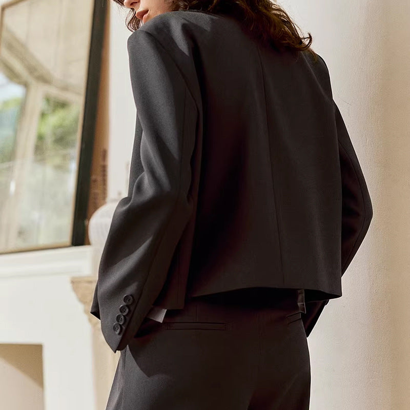Blazer casual de style français pour femmes