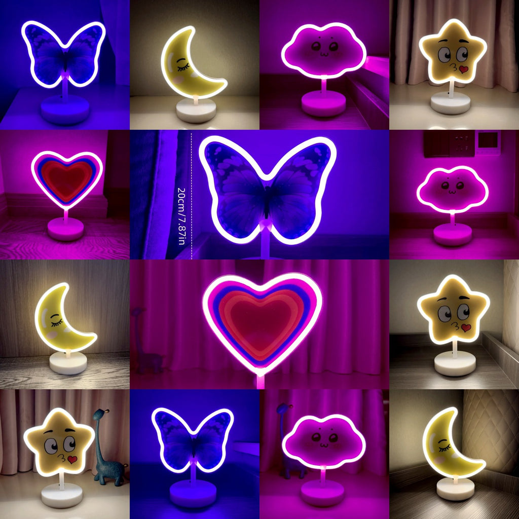 LED en forme de néon décoratif lumières pour les fêtes maison