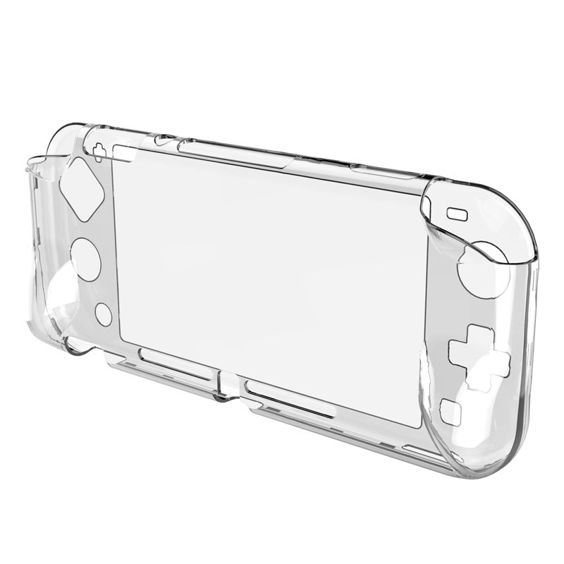 En haut et en bas de la couverture cristal Case Lite Protection