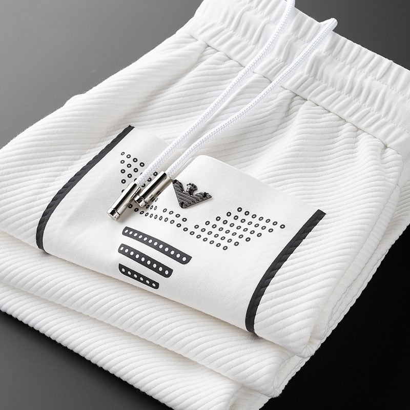 Pantalon blanc stretch pour hommes