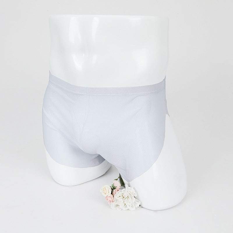 Boxer homme slips Sexy mince Mesh pantalons de sport