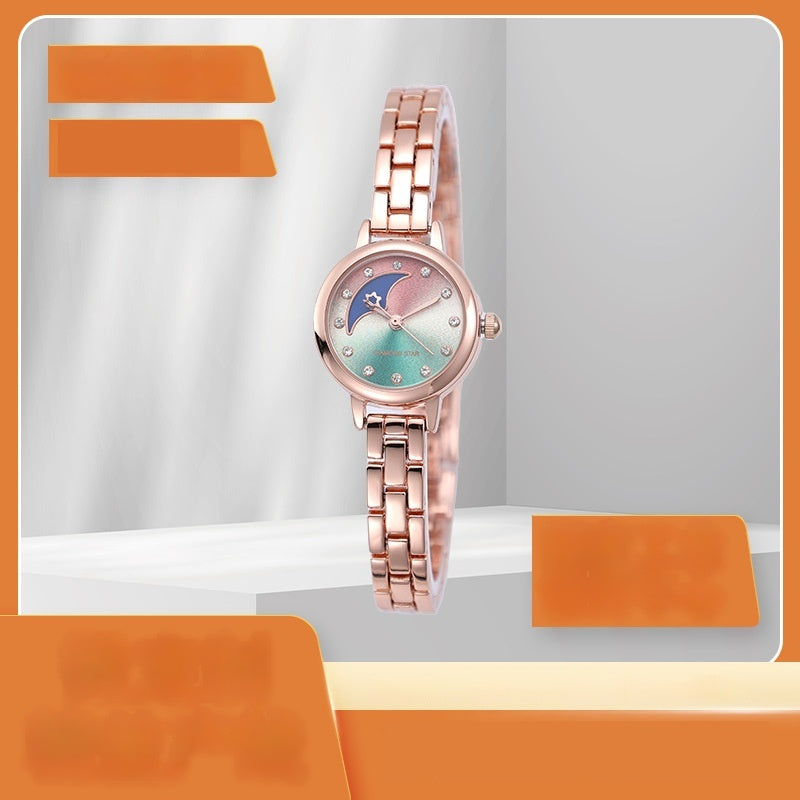 Élégant montre Quartz femme imperméable de luxe
