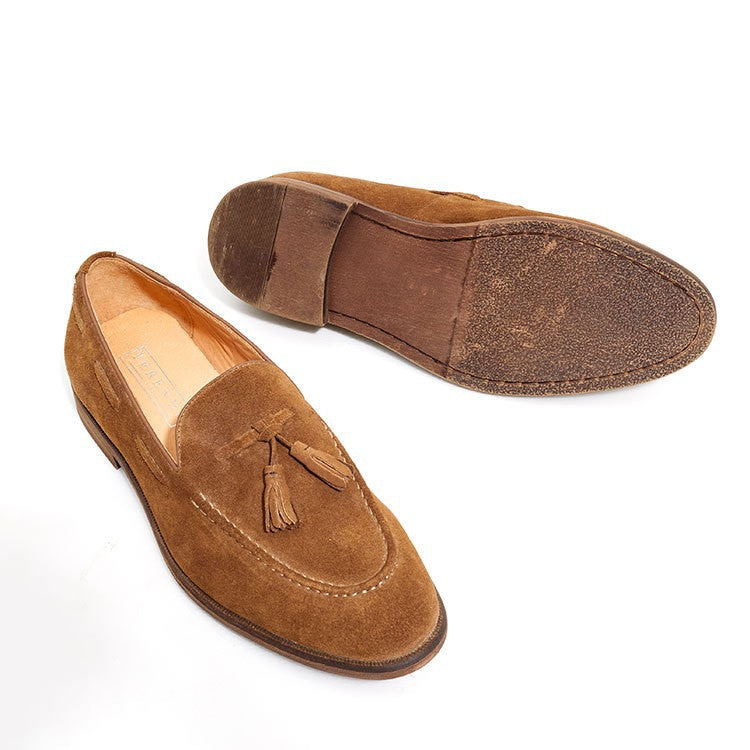 Chaussures Suede Tassel Suede de style britannique