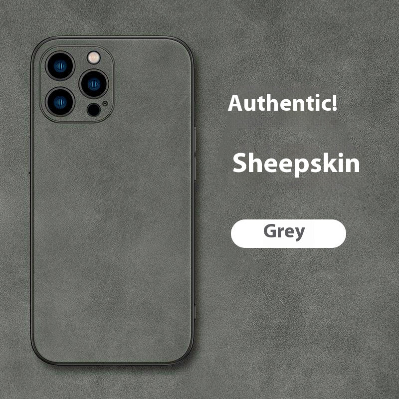 Téléphone portable Shell pour IPhone Simple Sheepskin haute sensibilité masculine