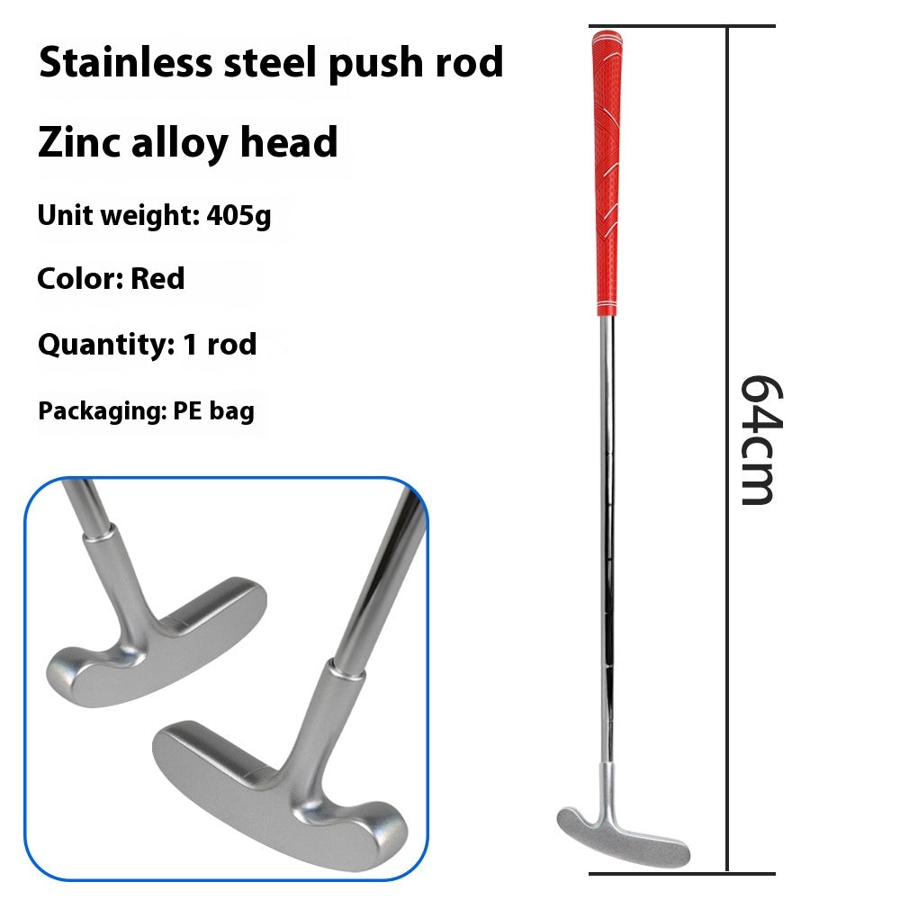 Golf Putting Rod Acier inoxydable Club Manche double face partagée