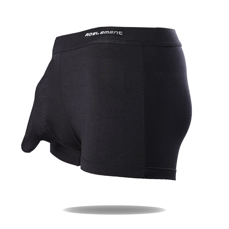 Sous-vêtements pour hommes Boxers Sexy Seduction Bullet Separation U Convex Sous-vêtements Trunk Modal El