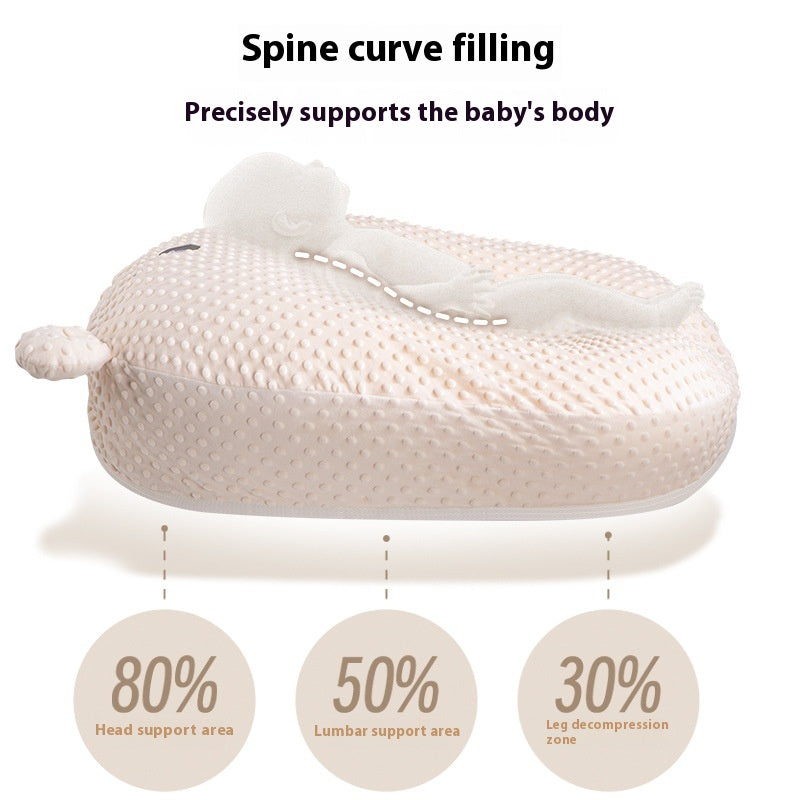 Bébé Lait Spilt Empêcher la pente couchée Sleep Ramp Mat Nouveau-né Nourriture Artéfact Oreiller de soins infirmiers