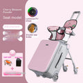 Les enfants peuvent s'asseoir et rouler Trolley Case multifonctionnel