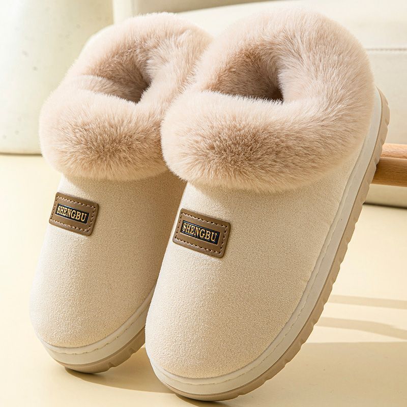 Femmes Chaussures de coton avec fourrure Lining Fallwinter Style