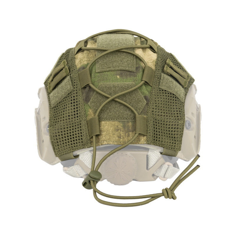 Couverture casque Camouflage avec cordon élastique Tactique Couverture casque Camouflage