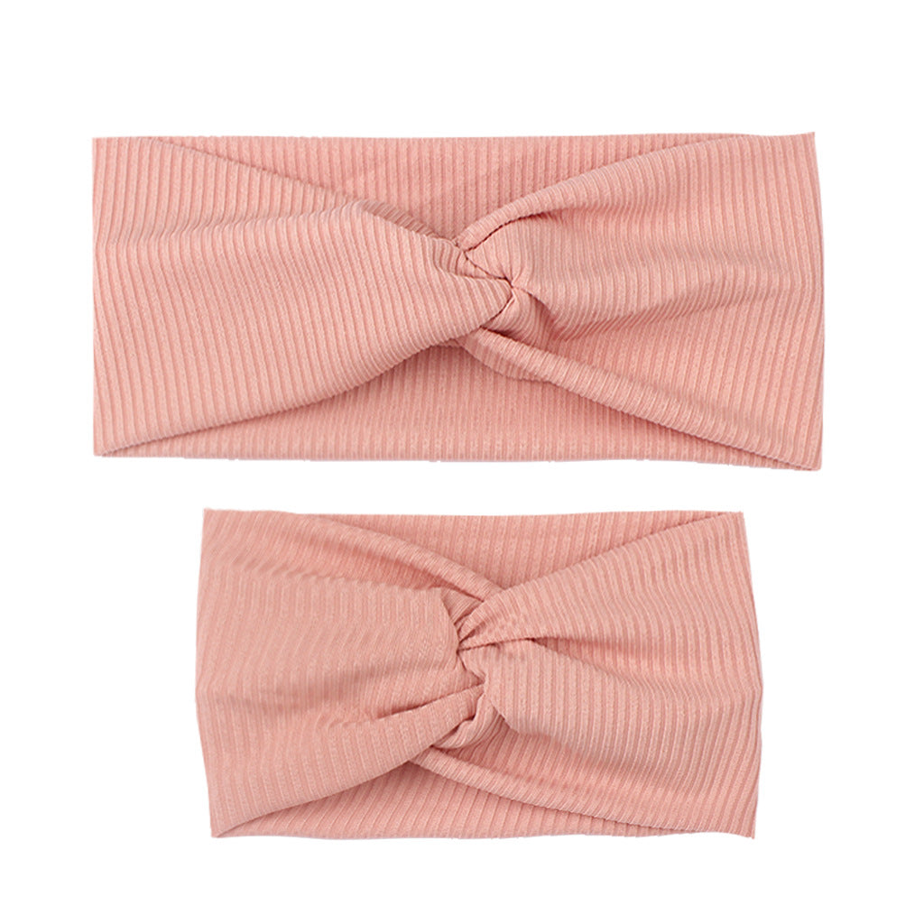 Couleur solide Ensemble mère-enfant Banderole parent-enfant