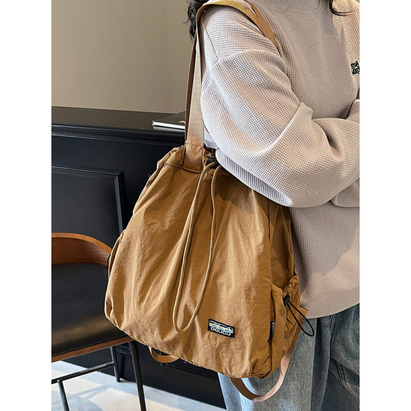 Minimalisme de couleur solide Sac à dos de voyage léger