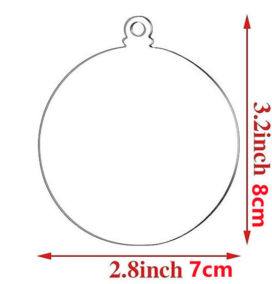 Ornement suspendu de Noël acrylique