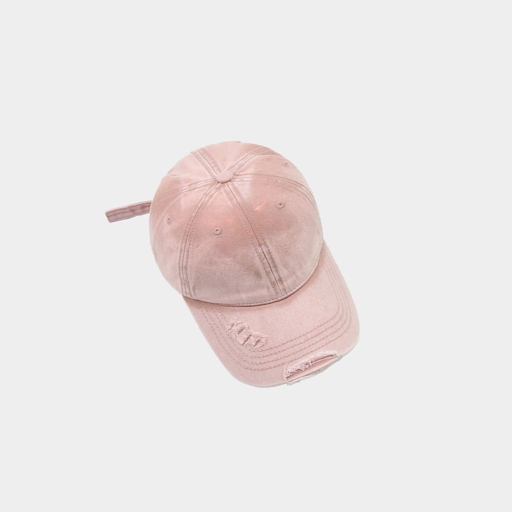 Vieille casquette de baseball en Denim