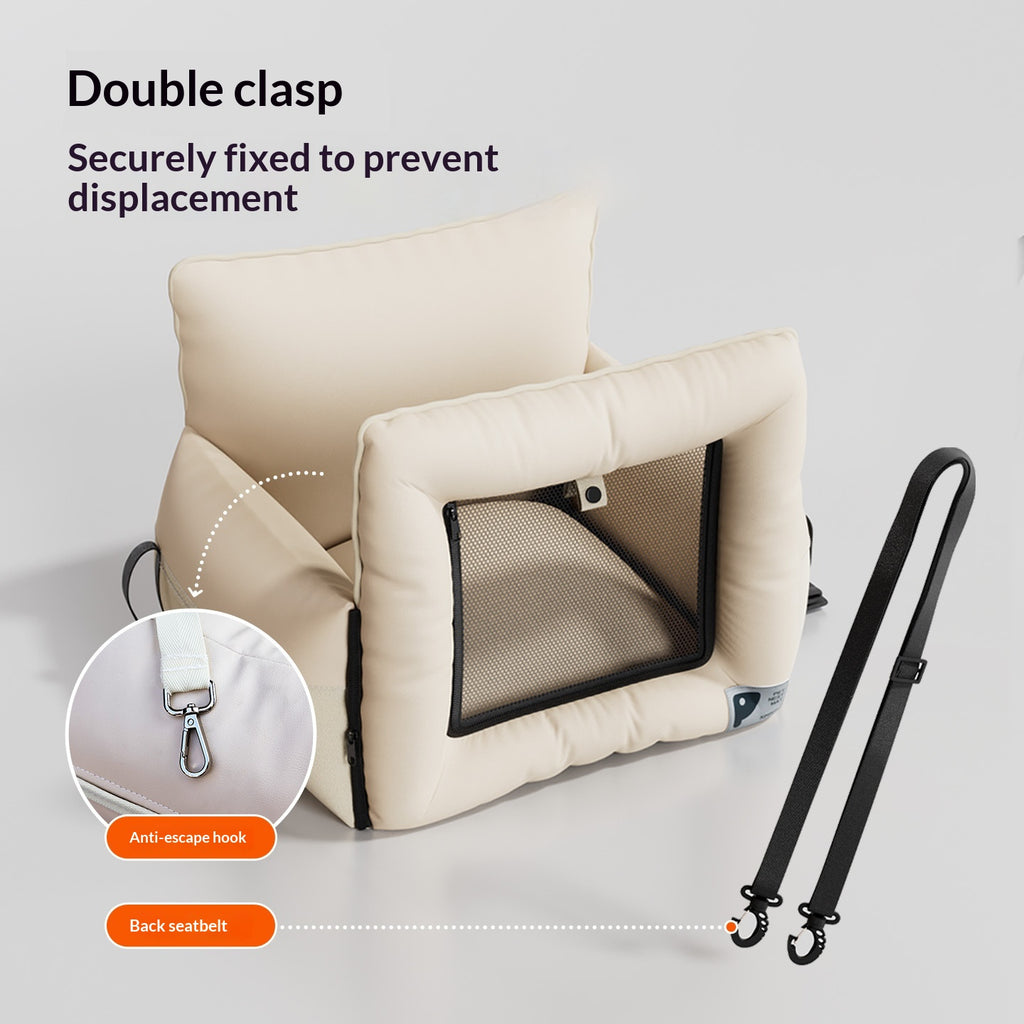 Animaux de compagnie Kennel Détachable et lavable Car Car Carrier Accessoire monté sur siège