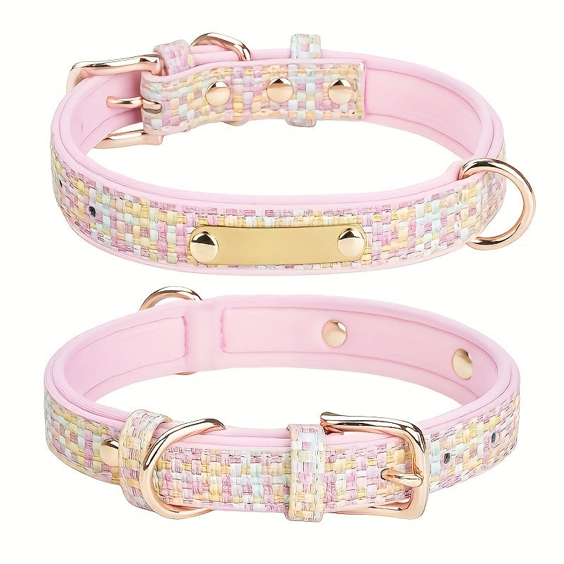 Adjustable Double D-Ring Pet Collar
