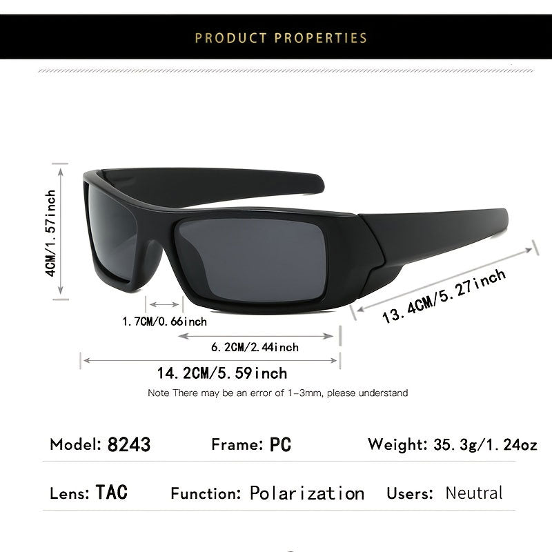 Ensemble de Lunettes de soleil 4 PCS Polarized Sport pour hommes